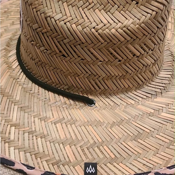 Hemlock Big Cat Straw Lifeguard Sun Hat - Picture 6 of 8